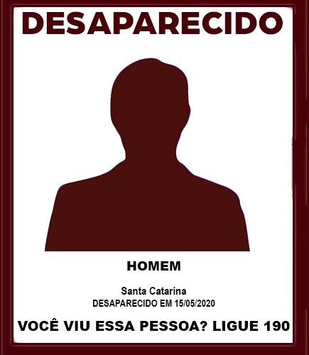  Número de desaparecidos cresce em Santa Catarina