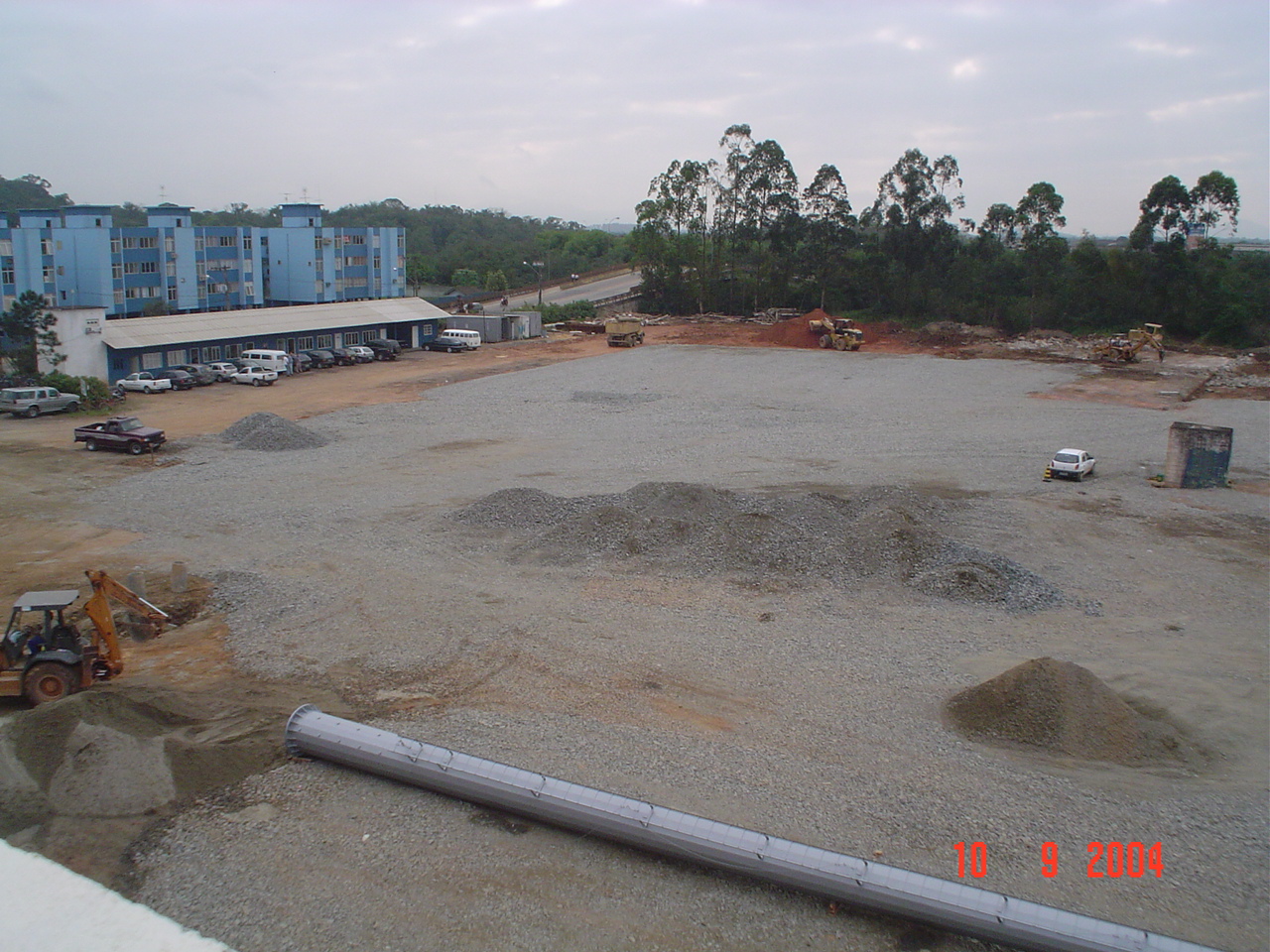 Terreno onde o estádio foi construído (Foto: Darthanhan Oliveira, Arquivo Pessoal)