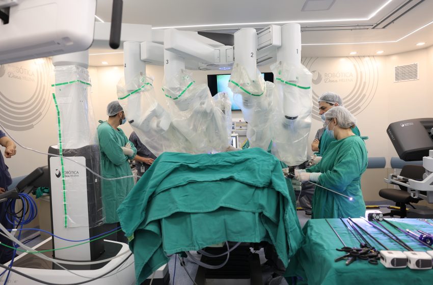  Joinville vira referência em cirurgia robótica no Sul do Brasil