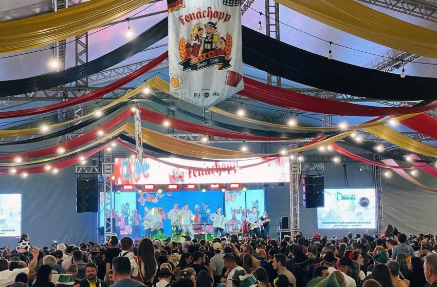Fenachopp 2025: Joinville revive tradição germânica após 22 anos