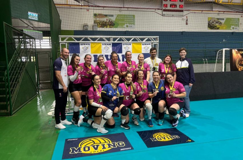 Moving Vôlei vence categoria bronze feminino da Livam 2025