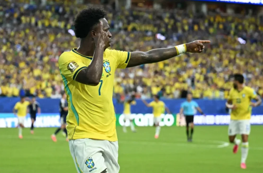  Vini Jr. brilha, Neymar retorna e Brasil avança como líder do Grupo C