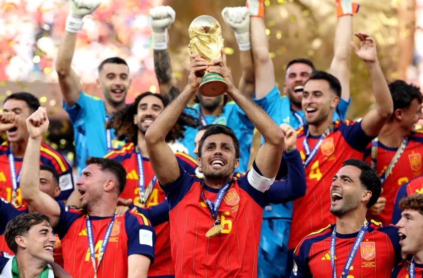  Espanha é bicampeã da Copa do Mundo
