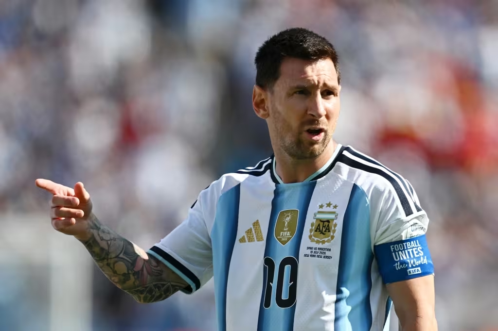 Messi se desdepe como segundo maior artilheiro da história da Copa do Mundo (Foto: FIFA Divulgação)