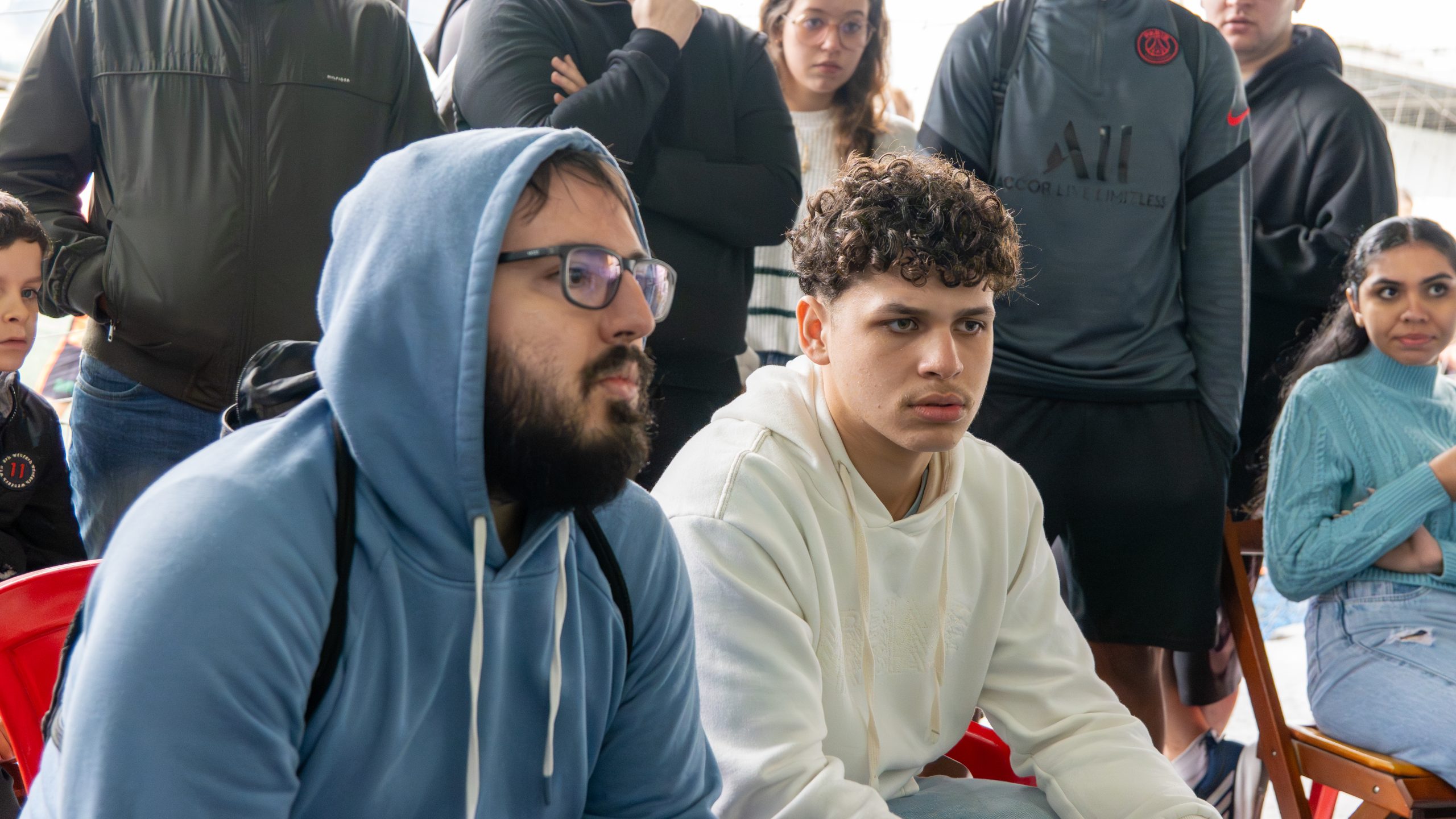 Finalistas da Kings Arena concentrados em sua partida