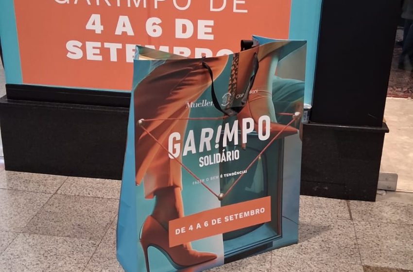  Garimpo Solidário movimenta shopping em Joinville em prol de hospital
