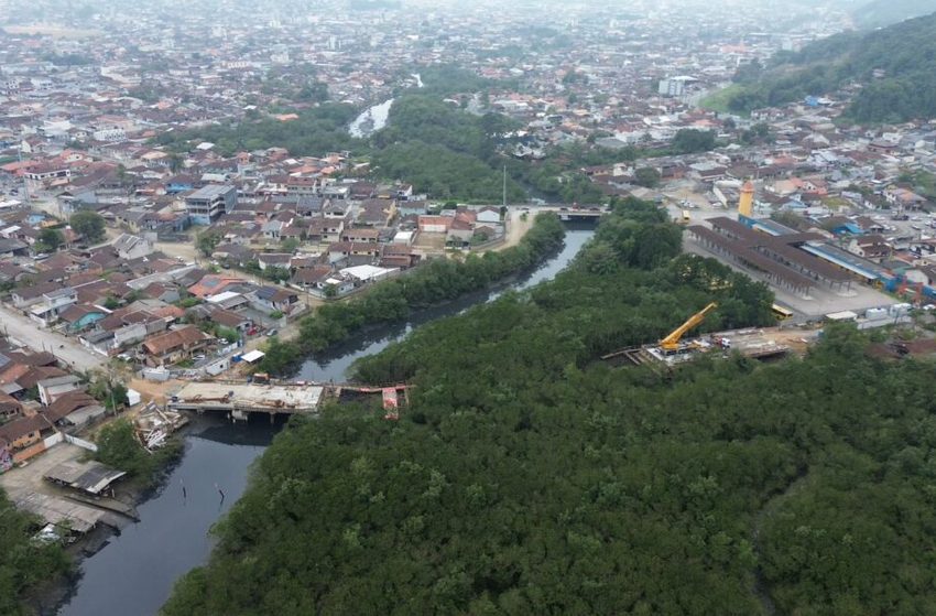  Entenda o que é a Ponte Anêmonas e como caminha a obra na Zona Sul de Joinville